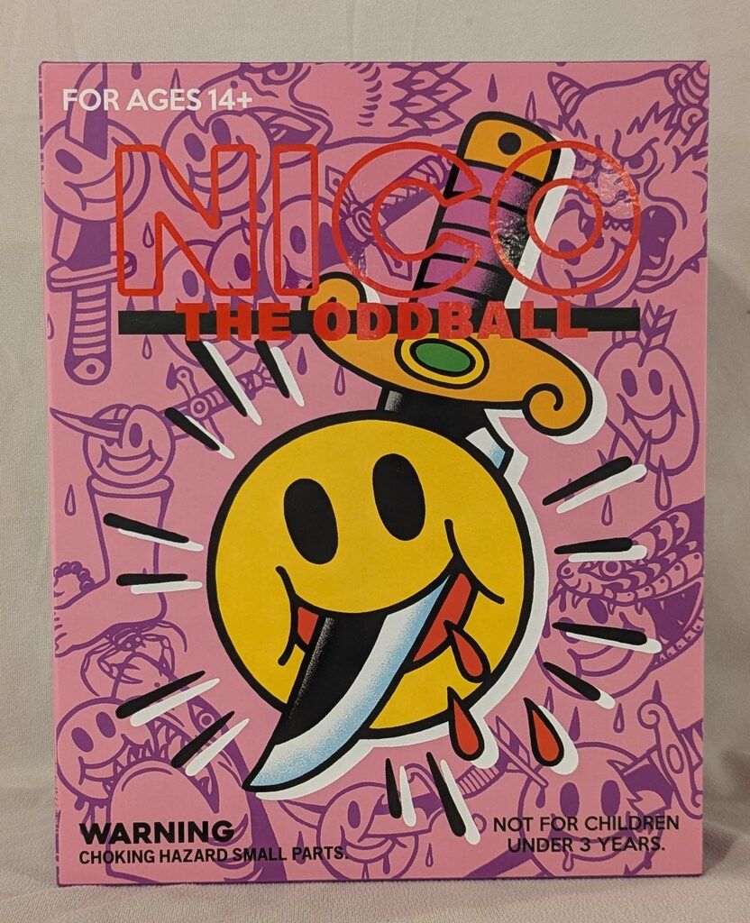 イルシナプス illsynapse ソフビ NICO THE ODDBALL NICO THE ODDBALL illsynapse イルシナプス ART TOY izumonster