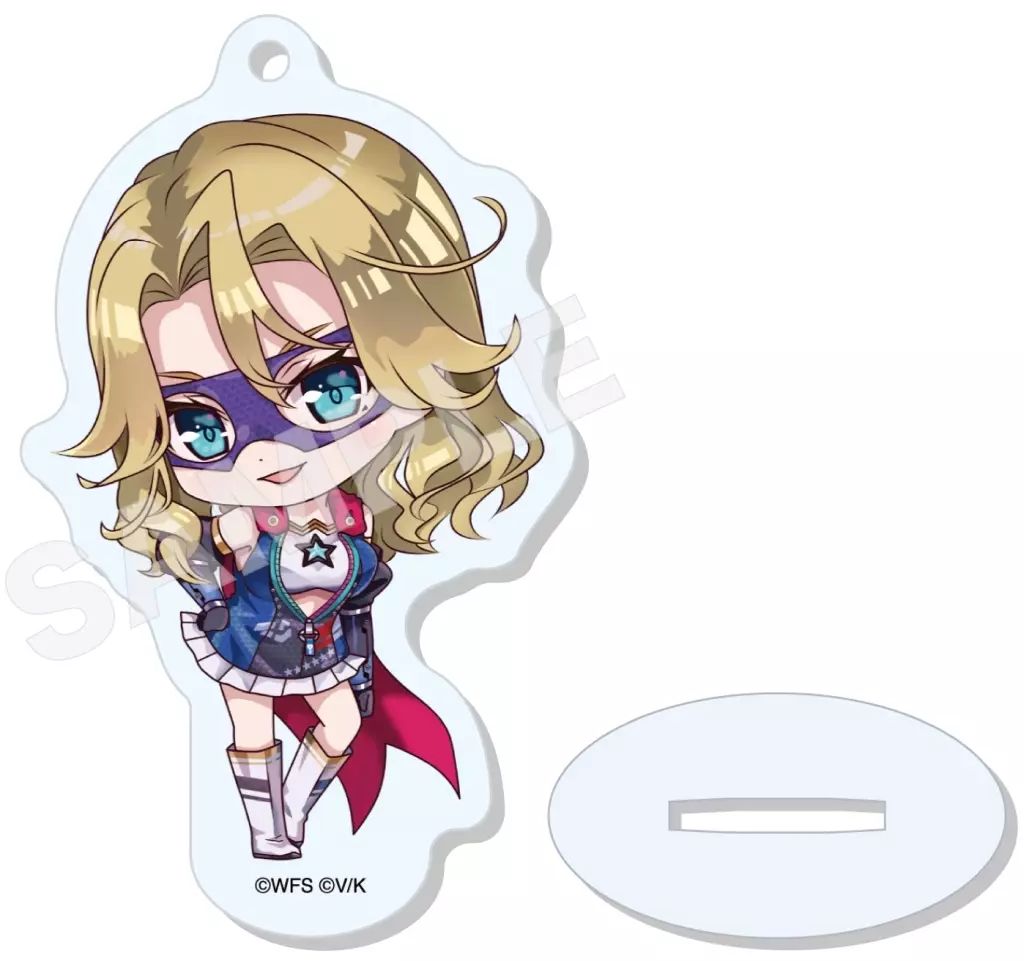 中古】キーホルダー キャロル・リーパー(ミニキャラ) 「ヘブンバーンズ