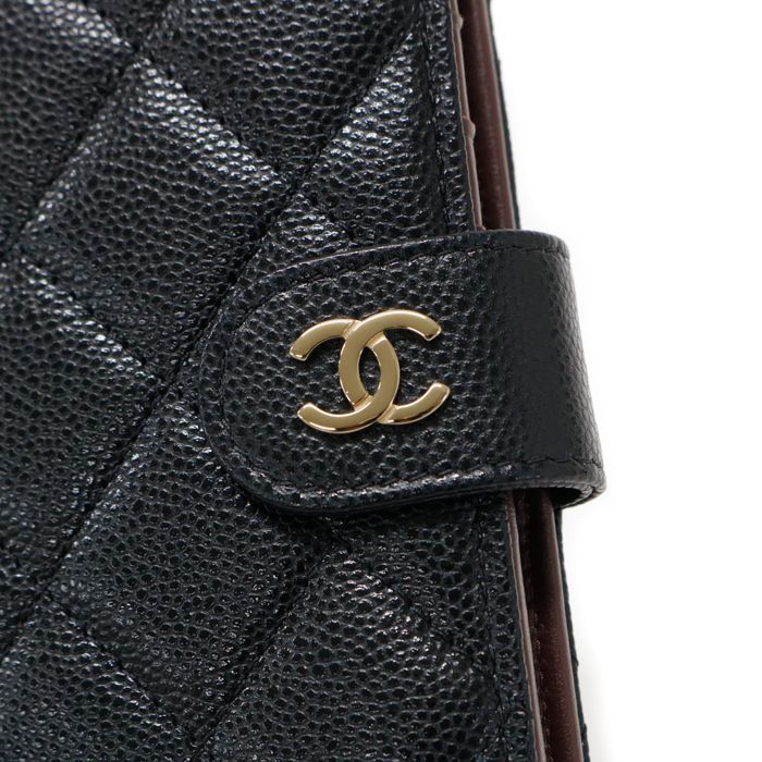 シャネル CHANEL タイムレス クラシック ライン マトラッセ ロングウォレット キャビアスキン (レザー) GD金具 ココマーク AP4129 長 財布 二つ折り財布 手帳型 カードケース レディース メンズ ブラック 極美品 中古 mbg05010 - メルカリ