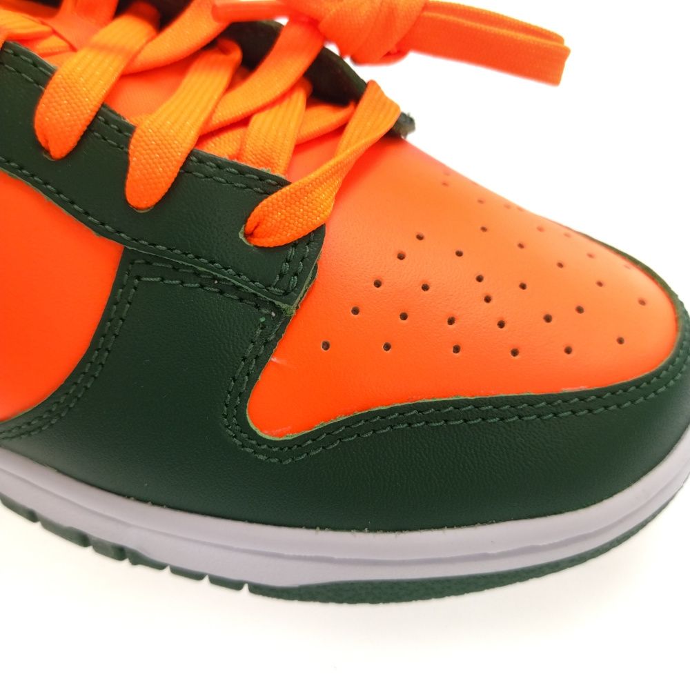 NIKE (ナイキ) DUNK LOW RETRO Gorge Green and Total Orange DD1391 