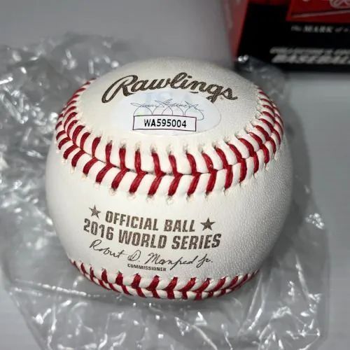 2016 ジョー・マドン監督 シカゴ・カブス ワールドシリーズ 直筆サイン