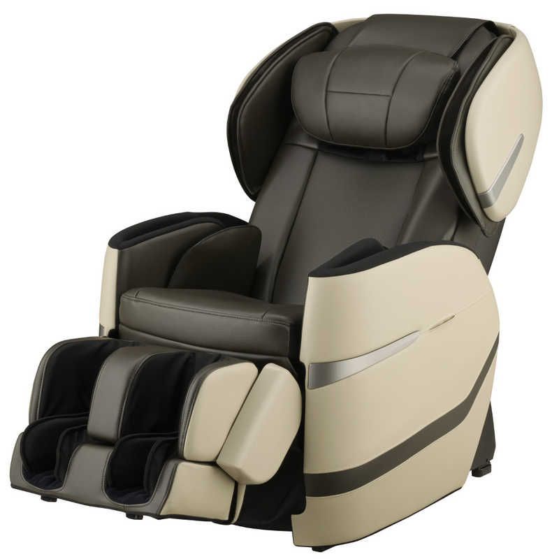 標準セッティング無料 ♥ 未開梱 フジ医療器 マッサージチェアE25 ベージュ×ブラウン AS-R630 送料無料