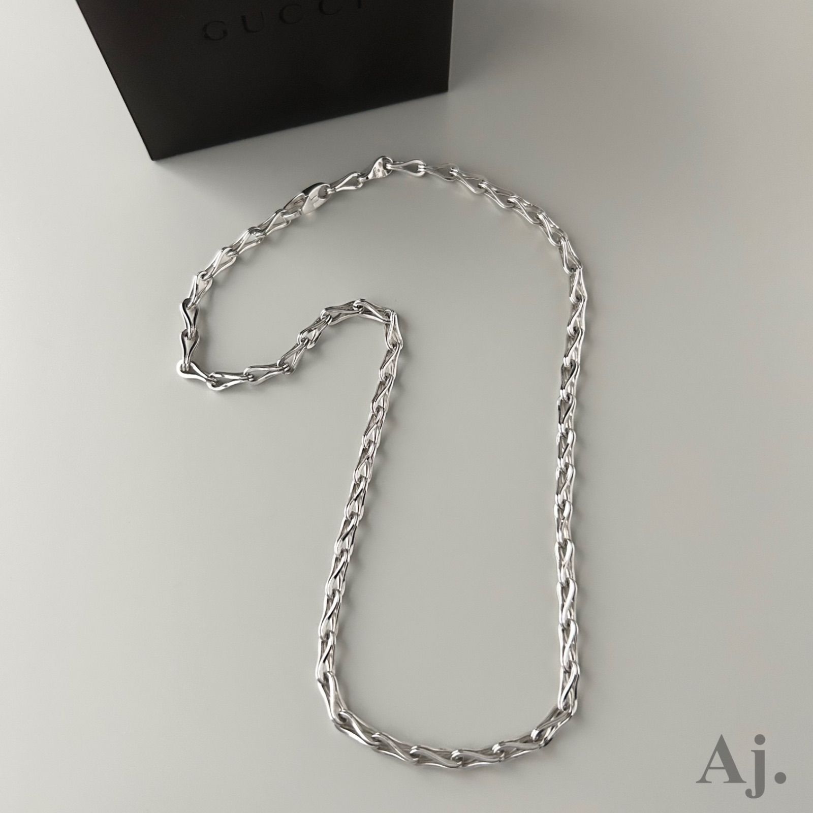 Okazu様 グッチ チェーン ネックレス トムフォード期 AG925 GUCCI