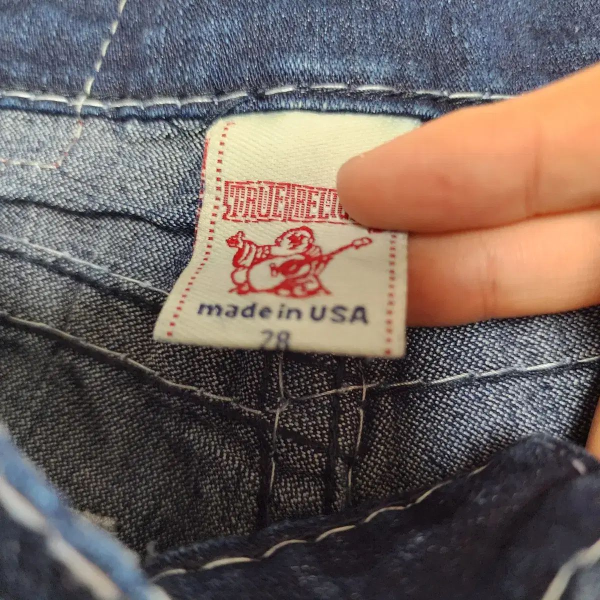 TRUE RELIGION デニムショートパンツ TRUE RELIGION(トゥルーレリジョン) Johnny Super T Y2k