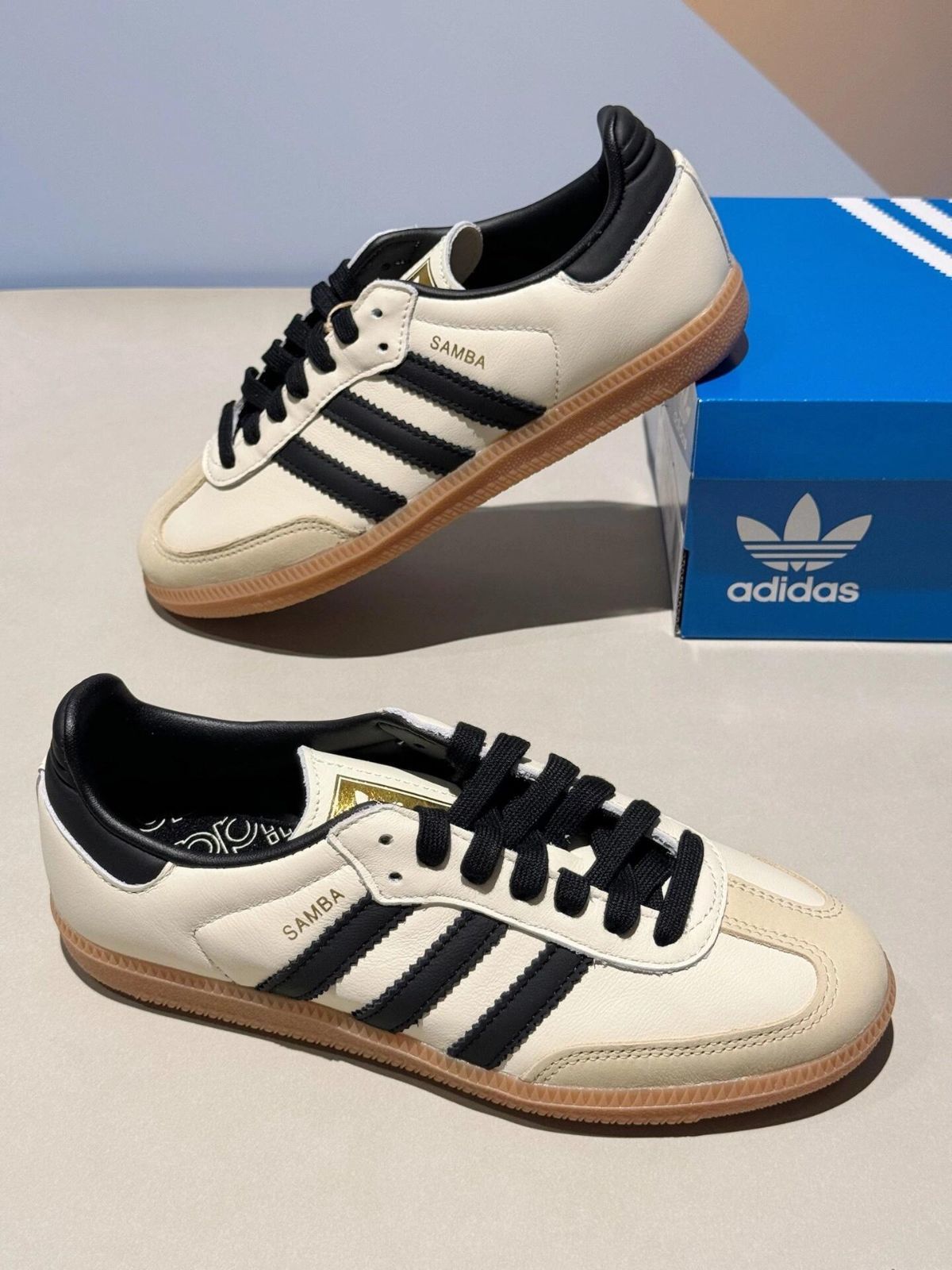 新品未使用 adidasアディダス サンバ Samba OG ブラック Gum Adidas Originals Samba black 男女兼用