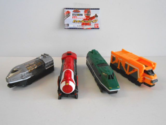 ★Kew13FZ　烈車戦隊トッキュウジャートッキュウレッシャー01全4種 ☆Kew13FZ 烈車戦隊トッキュウジャートッキュウレッシャー01全4