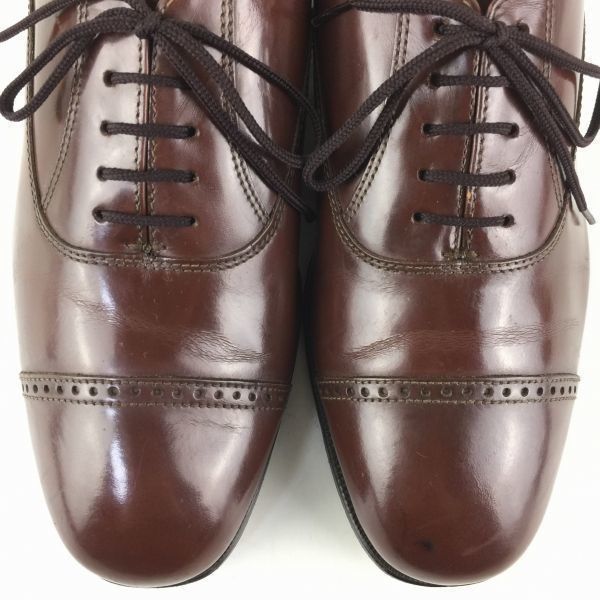 Florsheim フローシャイム キャップトゥ ビジネスシューズ 茶 ブラウン