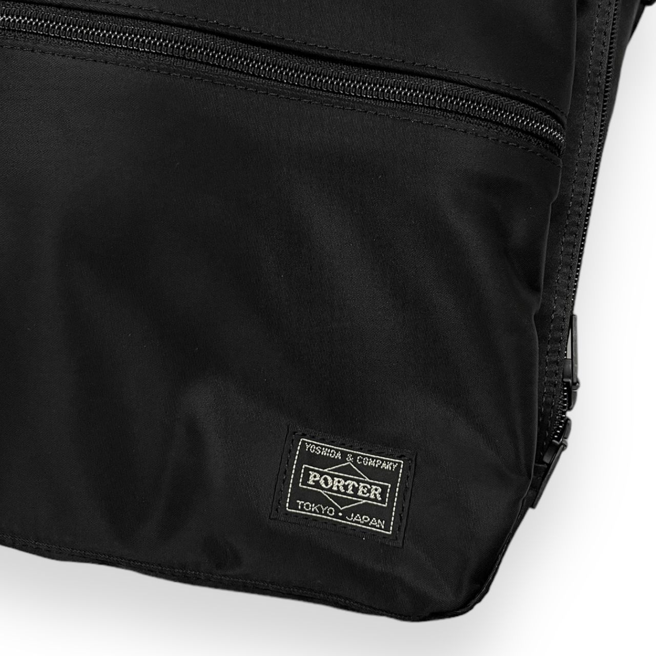 未使用品】PORTER ポーター TIME タイム 2WAY OVERNIGHT BRIEFCASE オーバーナイト ブリーフケース 手持ち 肩掛け  ナイロン バッグ 鞄 かばん ブラック 黒 - メルカリ