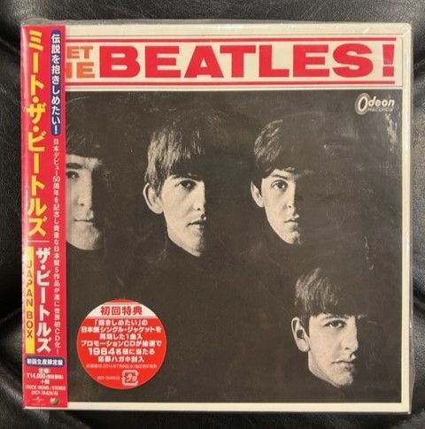 【未開封品】ザ・ビートルズ 「ミート・ザ・ビートルズ」 JAPAN BOX The Beatles, Ringo Starr, Paul McCartney, George Harrison