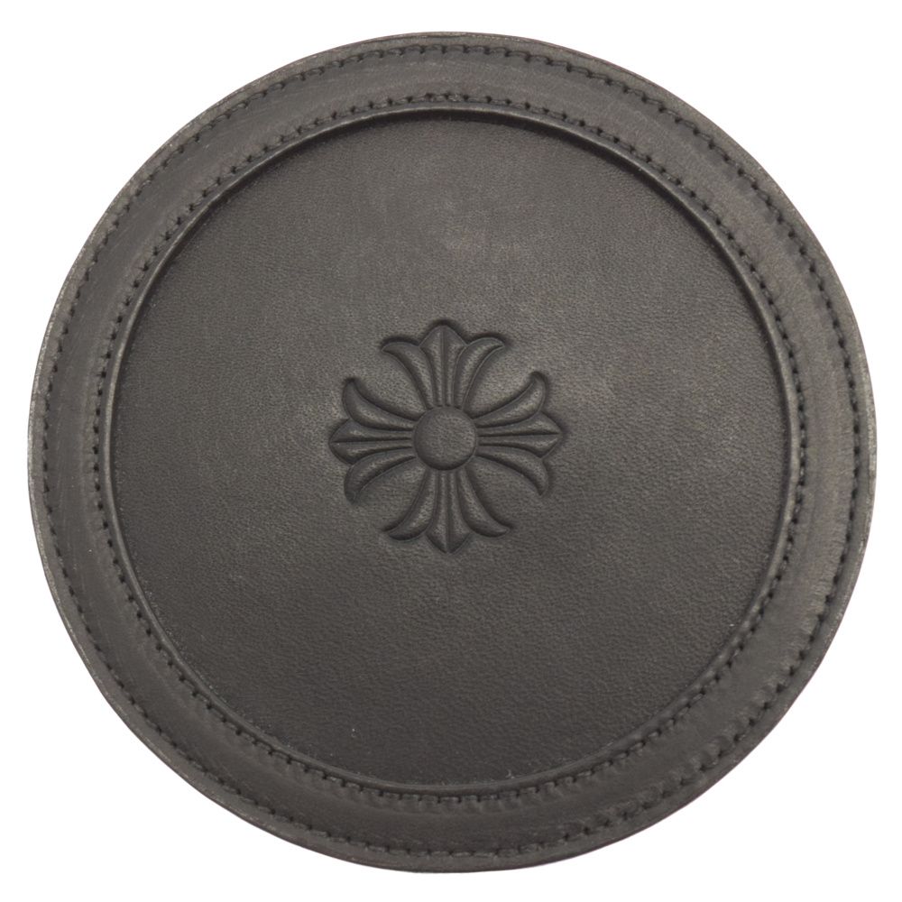 CHROME HEARTS (クロムハーツ) COASTER/コースター CHプラスレザー