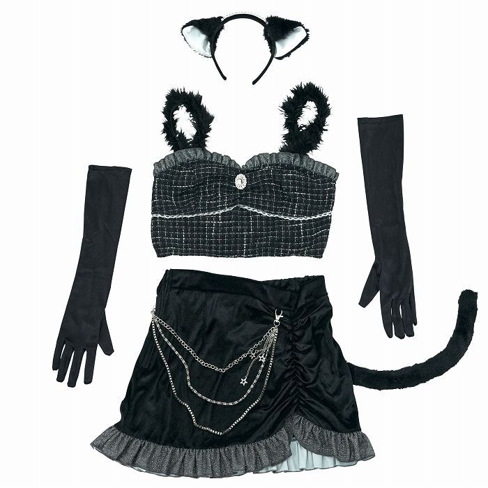 リュクステラ ミッドナイトキャット [黒猫 コスプレ ブラックキャット