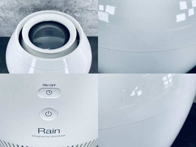 バルミューダ レイン 加湿器 ERN-1100SD-WK 生活家電 スマホ/家電