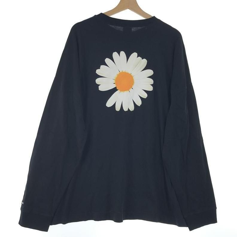 PEACEMINUSONE × NIKE 23SS バックフラワー　ナイキ 中古】PEACEMINUSONE × NIKE 23SS バックフラワープリント ロンT L