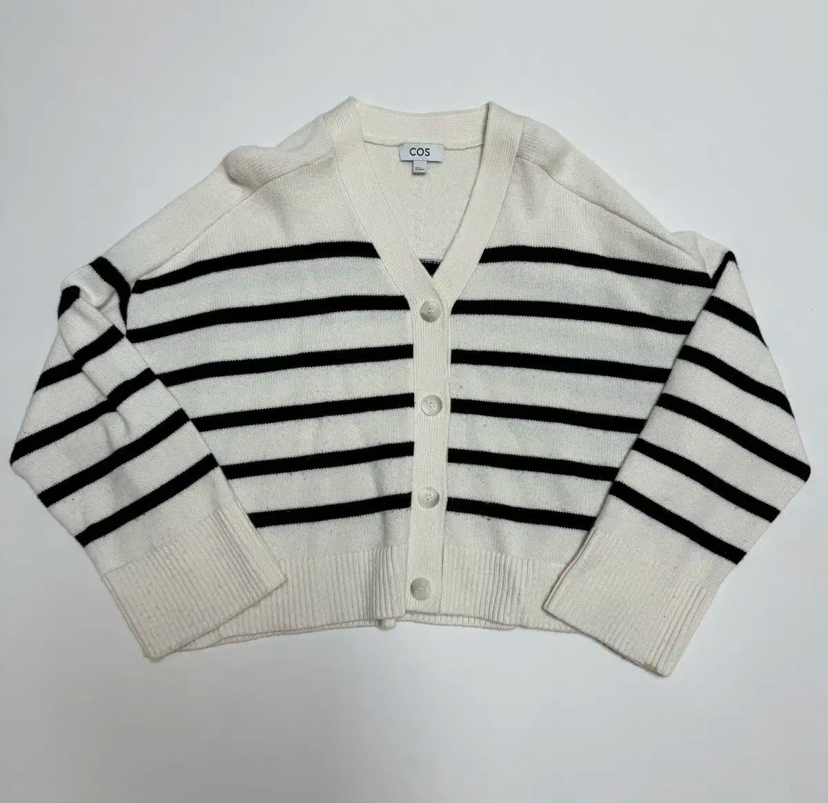 ストライプ カーディガン