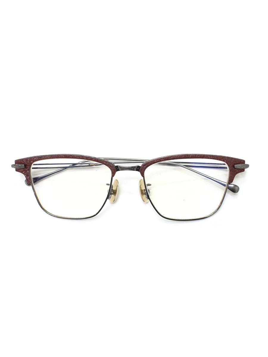 トレミーフォーティエイト AP-033 メガネ レッド メタルフレーム フルリム ウェリントン IT9KV5XIG3EO