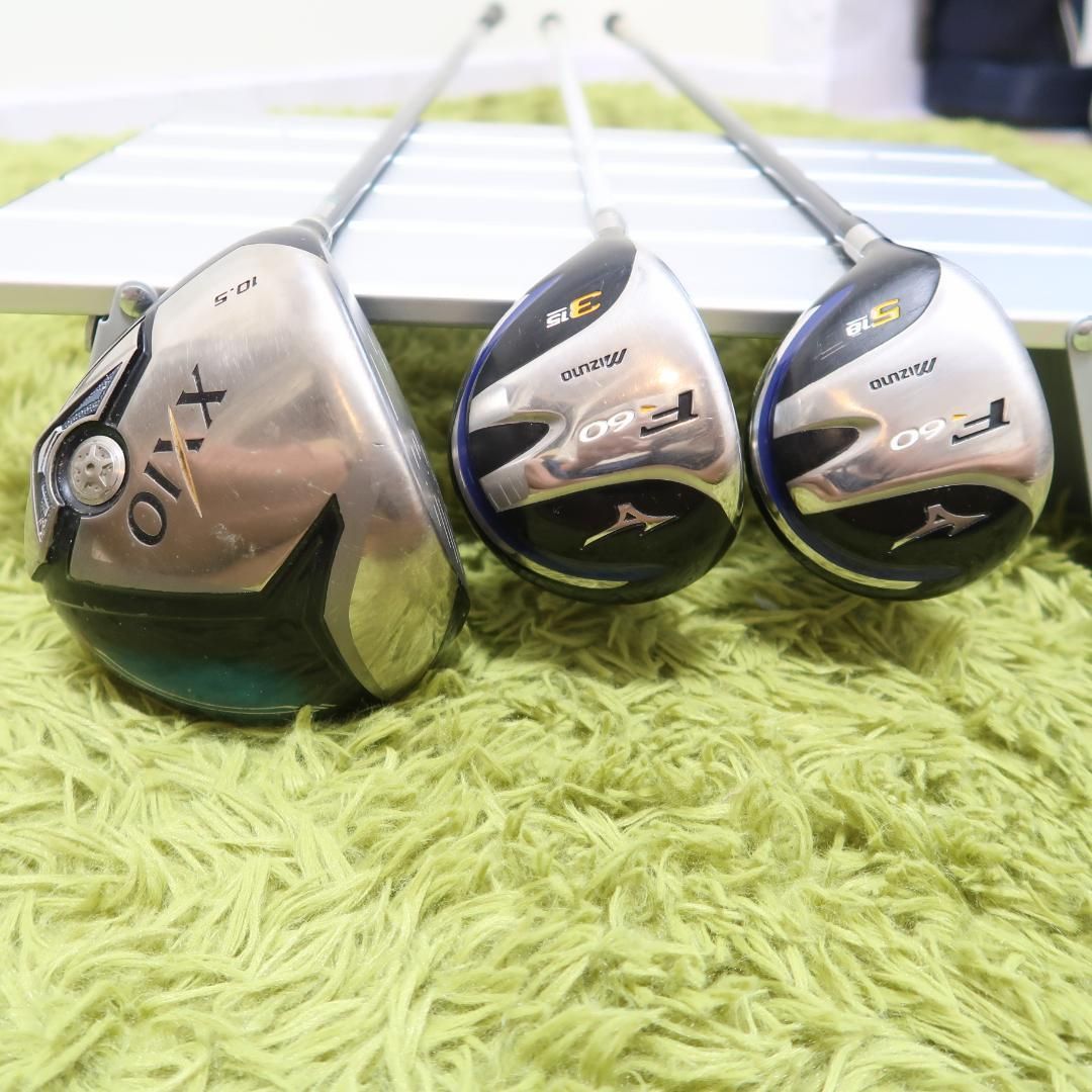 レフティ 左利き用 ゼクシオ メンズ ゴルフ 14本セット キャディバッグ