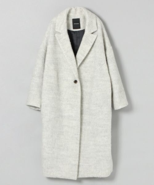 【新品】ジーナシス ・シャギーロングチェスターコート