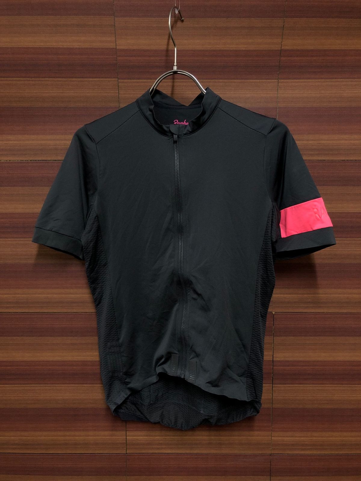 IN356 ラファ RAPHA PRO TEAM CLIMBERS JERSEY サイクルジャージ 半袖 グレー/ピンク S