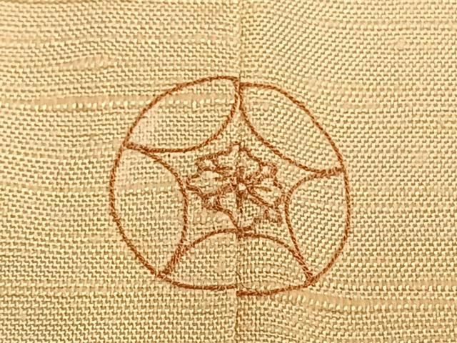 平和屋着物▽上質な紬 単衣 色無地 香色 正絹 逸品 AAAW7911fy - メルカリ