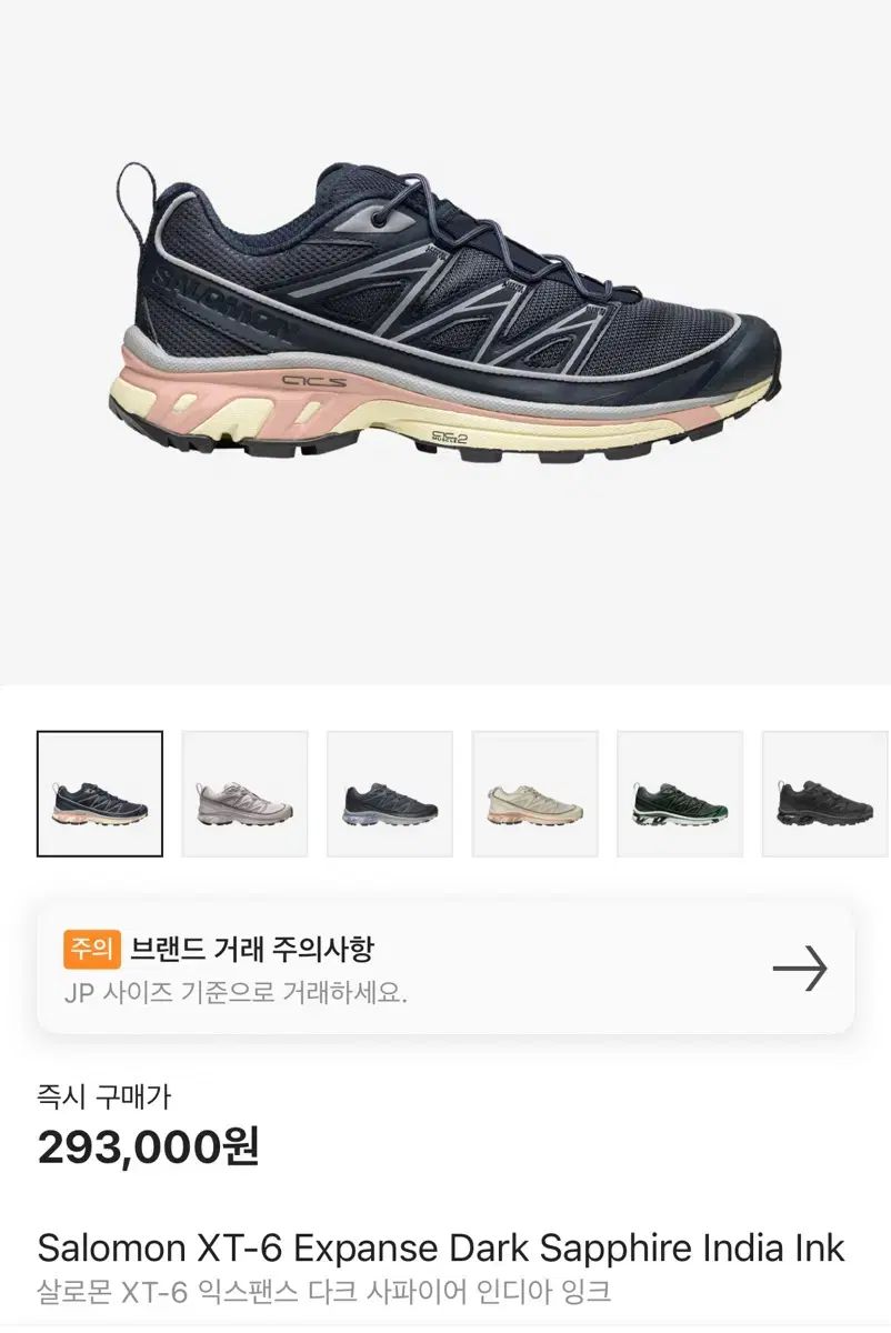 SALOMON サロモン XT ー 6 サイズ 265