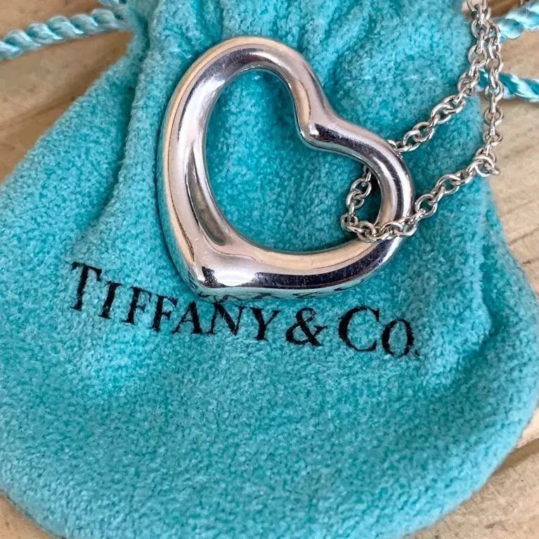ティファニー ネックレス シルバー アクアマリン 付属品完備