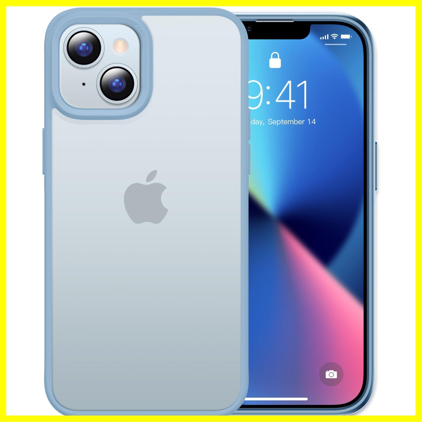 【在庫処分】【本体の色・4色】CASEKOO iPhone 14 / 13 用 ケース 耐衝撃 滑り止め 指紋防止 米軍MIL規格 マット仕上げ ストラップホール付き 2022年新型 黄変防止 耐久性 カバー ワイヤレス充電対応