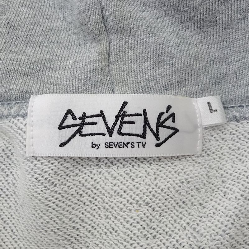 SEVEN'S by SEVEN'S TV ytr グレー XXL 三重店】SEVEN'S by SEVEN'S TV YTR プルオーバーパーカー