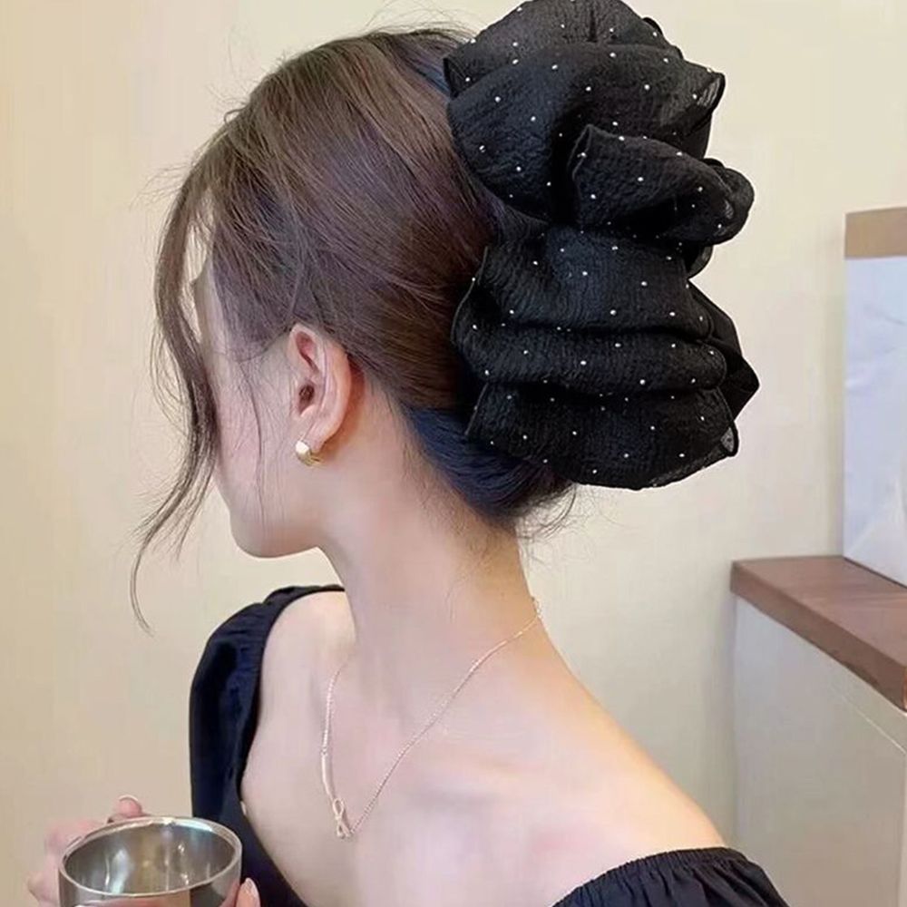 バンスクリップ 大きめ ヘアアクセサリー 韓国 ヘアクリップ おしゃれ