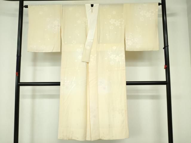 平和屋着物●長襦袢 無双仕立て 舞桜 正絹 DAAX1387op