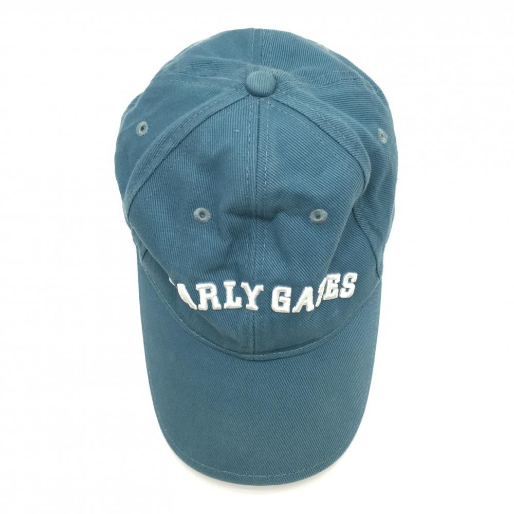 ☆SALE10％OFF☆パーリーゲイツ キャップ ブルー系×白 ニコ