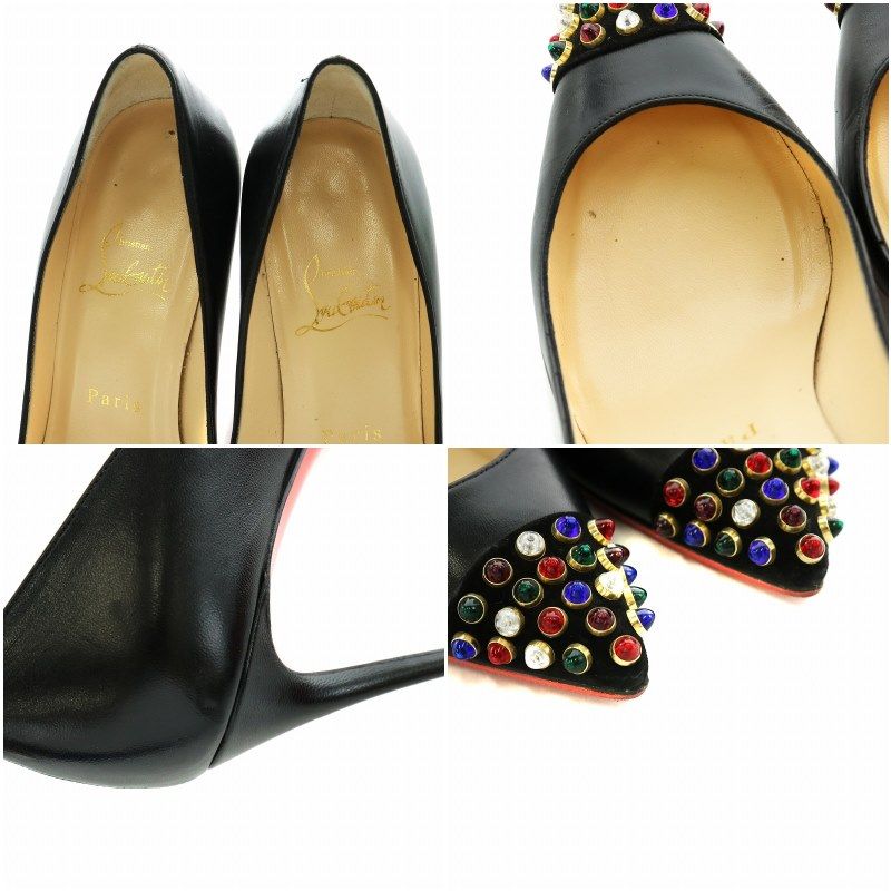 クリスチャンルブタン Christian louboutin パンプス ヒール カラー