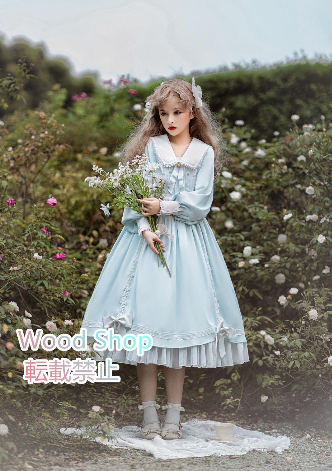 VISIBLE REIKO MATSUYAMA 姫袖フリルレースワンピース VISIBLE REIKO MATSUYAMA 姫袖フリルレースワンピース - メルカリ