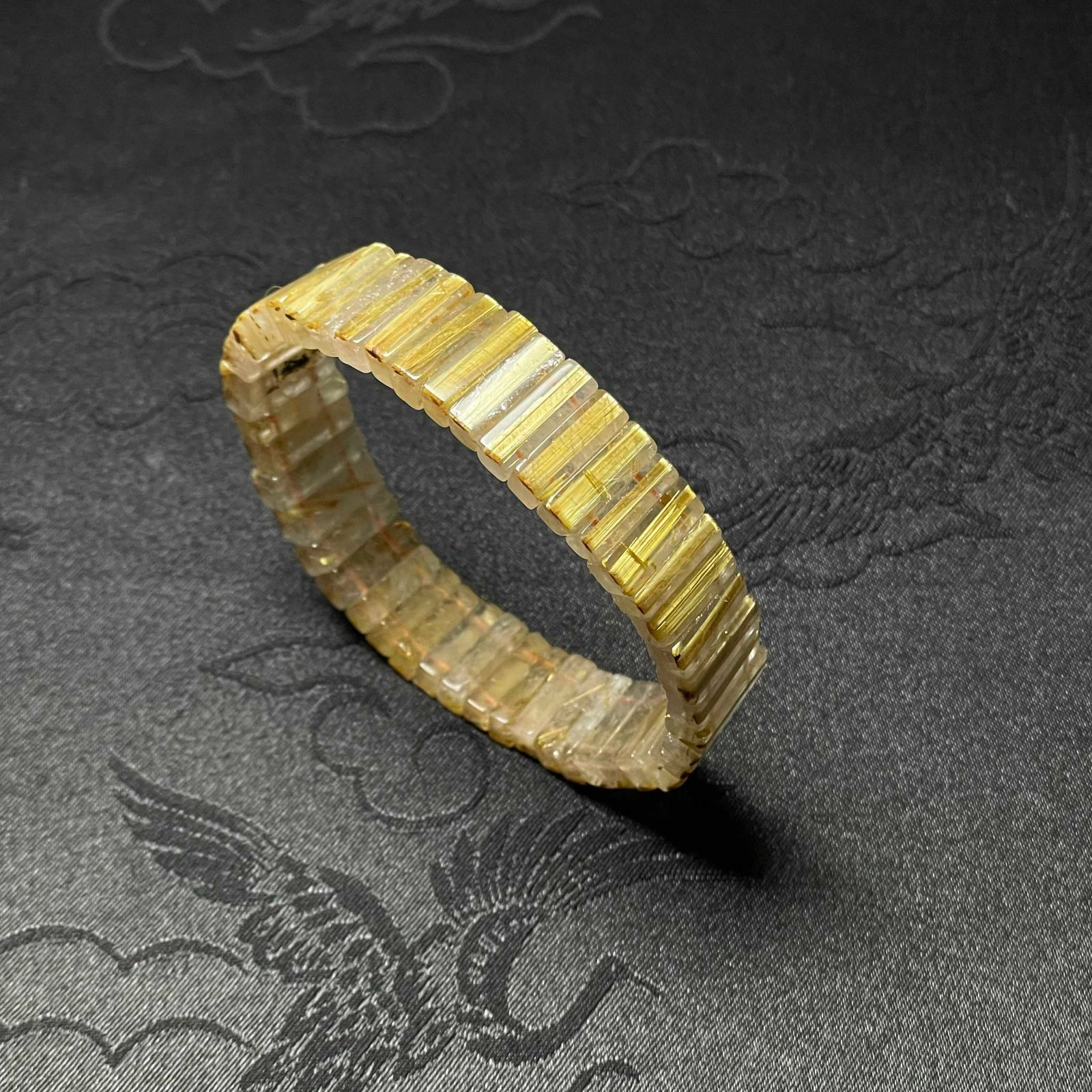 黄金針水晶 ブレスレット