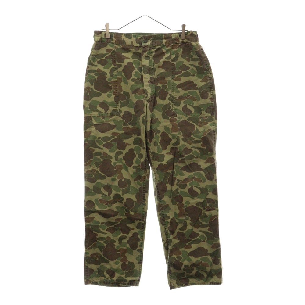 VINTAGE (ヴィンテージ) 70S VINTAGE DUCK HUNTER CAMO BAKER-TYPE PANTS ヴィンテージ ダックハンターカモ ベイカーパンツ カモ柄 カーキ
