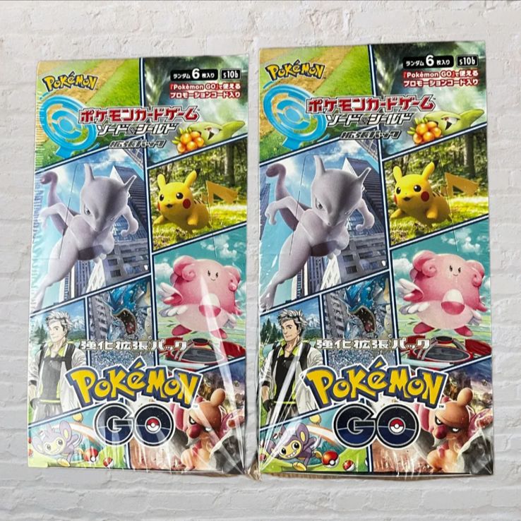 ポケモン - Pokemon GO　2box シュリンク付き　プロモパック10 ポケモンカード ポケモンGO カード2box シュリンク付きプロモ10パック付き