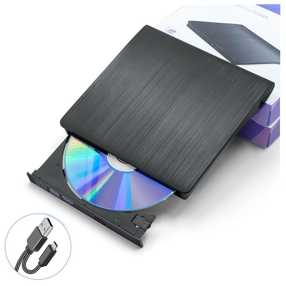 ブルーレイドライブ 外付け 4K 3D blu-ray USB 3.0 - USB-C CD|VCD|DVD|BD レコ|プレイヤー ブルーレイ