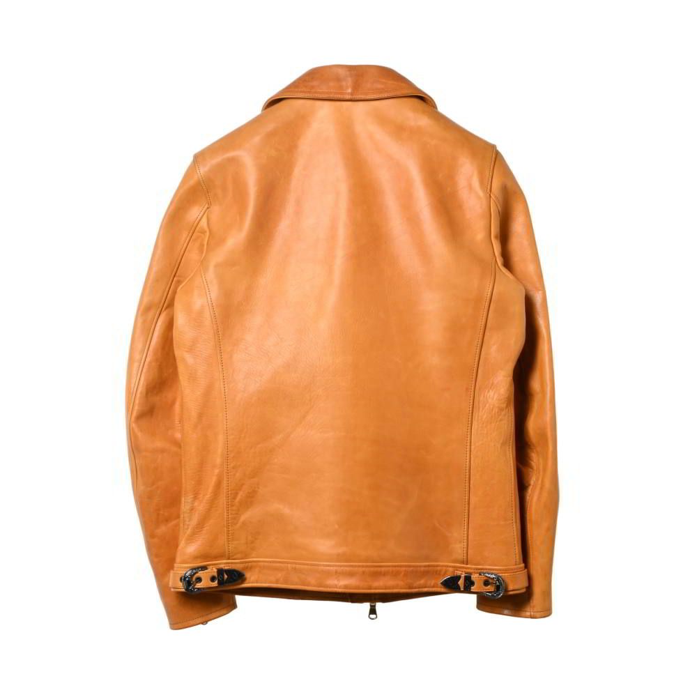 roar ホースハイド ワックス ビンテージ加工 ライダース ジャケット