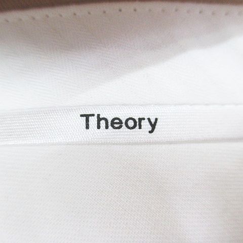 セオリー Theory ロング丈 テーパードパンツ ジップフライ XXO