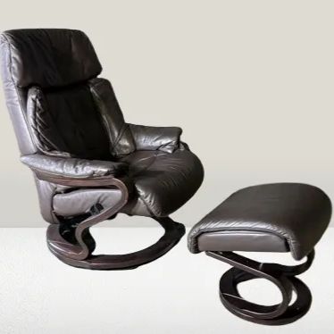 himolla ヒモラ ゼロストレスチェア オットマン付き ソロソファ