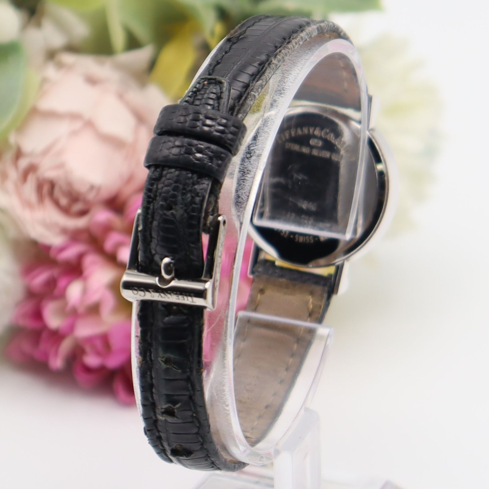 電池新品 TIFFANY＆Co. ティファニー アトラス L0640 クォーツ SV925 