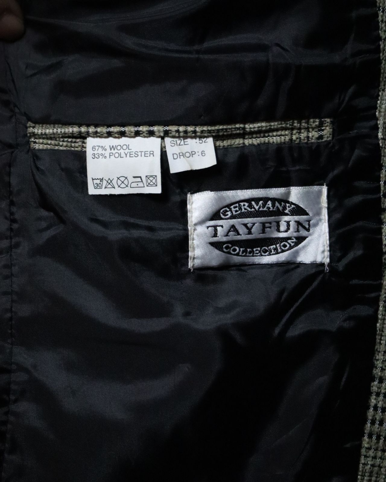 velvet atomic jacquard tailored jacket 80s 90s vintage ベルベット 