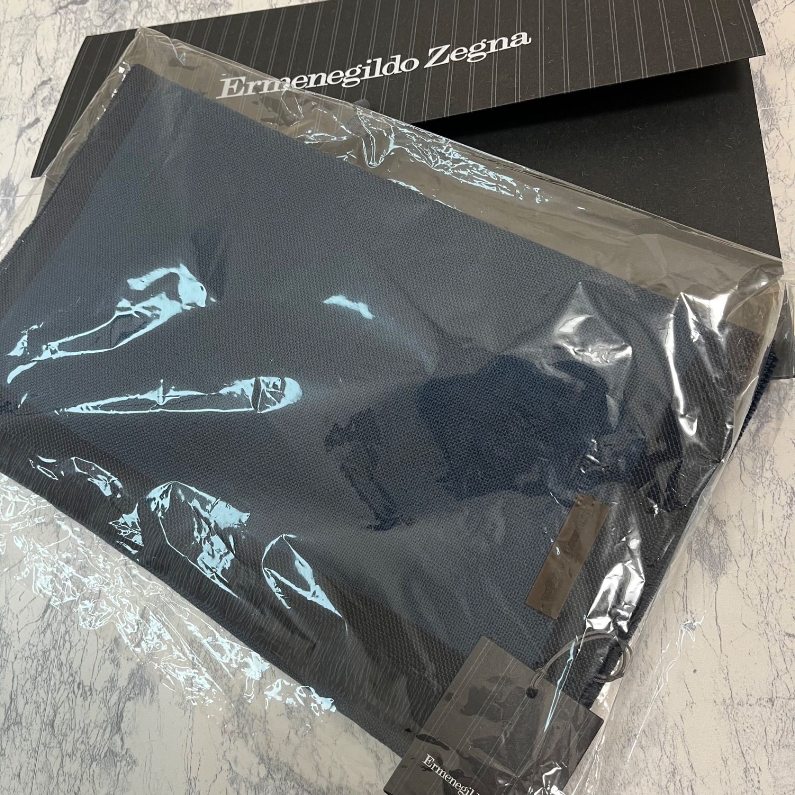 未使用 新品・未使用】Ermenegildo Zegna エルメネジルド ゼニア マフラー
