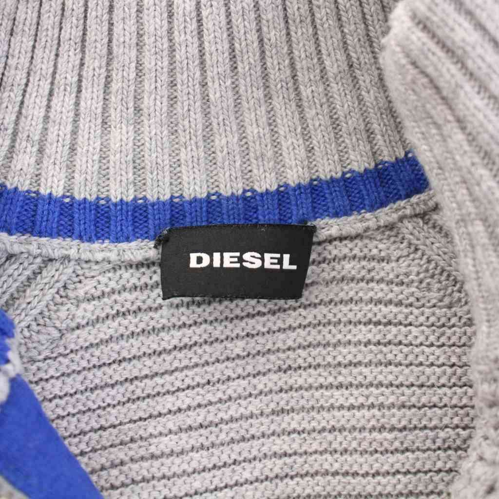 ディーゼル DIESEL ニットジャケット ブルゾン アウター ジップ