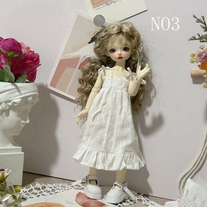 BJDドール用服 ワンピース ドール服 BJDドール用服 着せ替え服 1