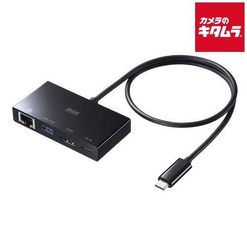 サンワサプライ AD-ALCMHL1BK USB Type-Cマルチ変換アダプタ