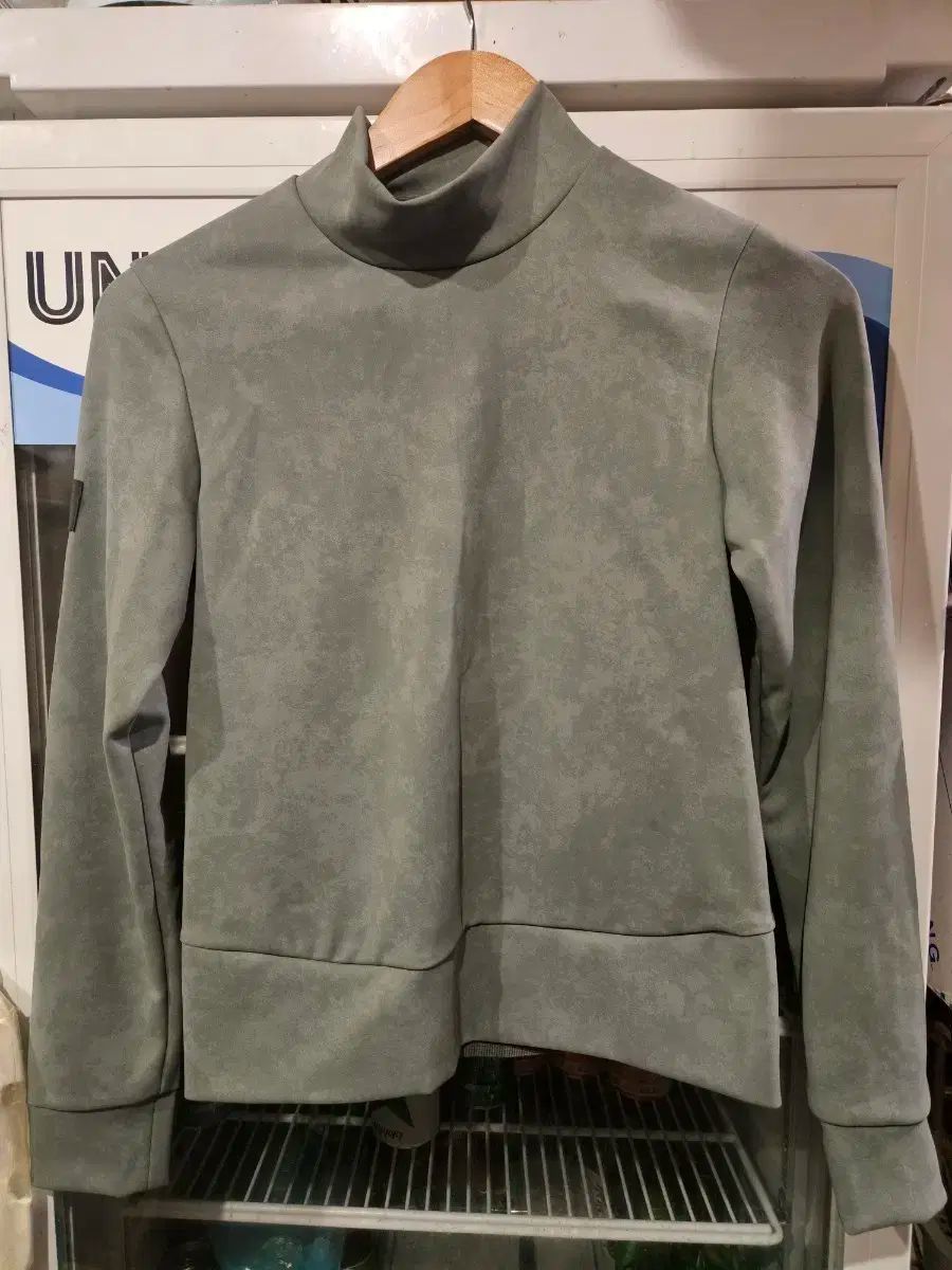 AMAZINGCRE アメージングクリー ゴルフ スエード スタイル タートルネック 長袖Tシャツ