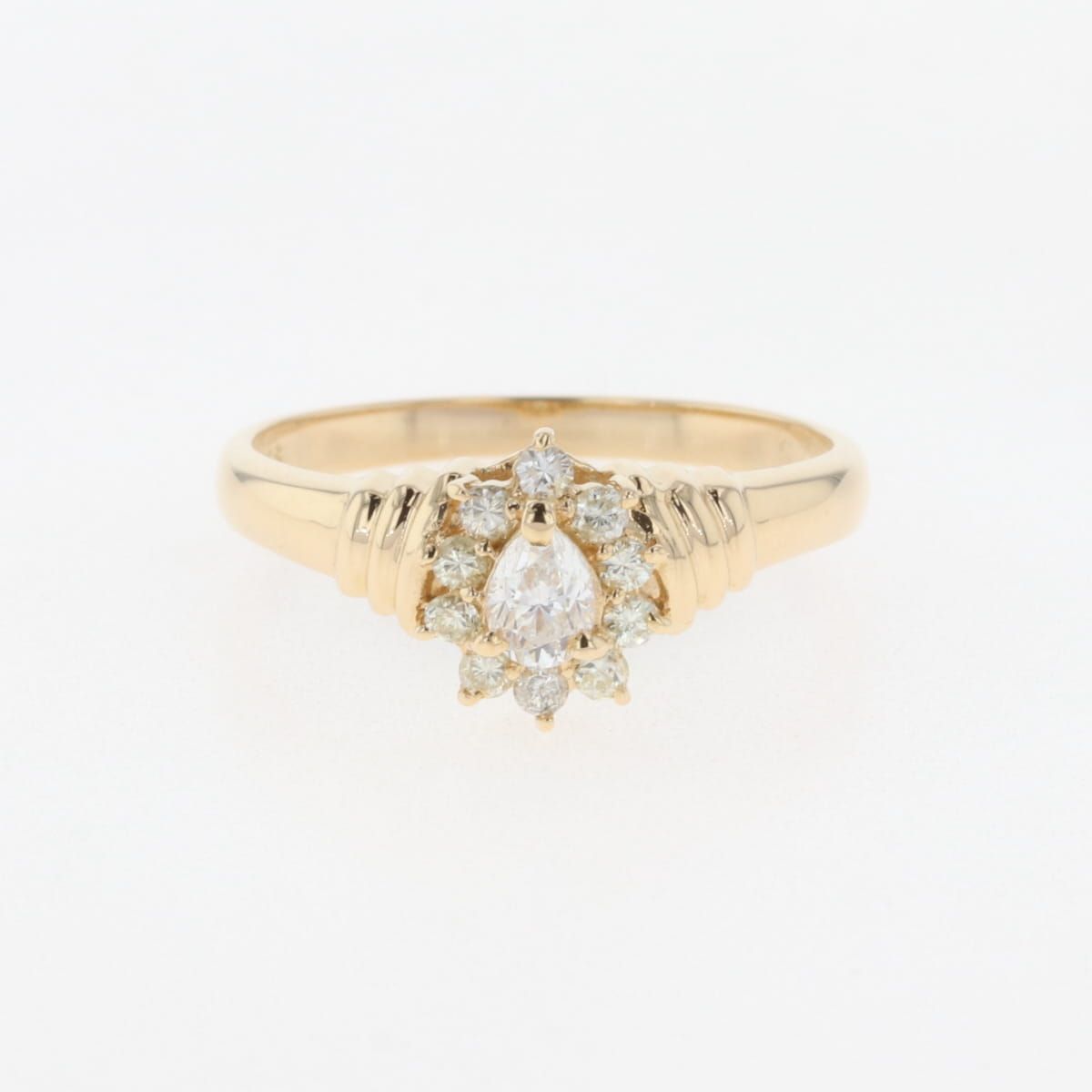 K18 ゴールドデザインリング 11号 2.5g 指輪 K18 ゴールドデザイン