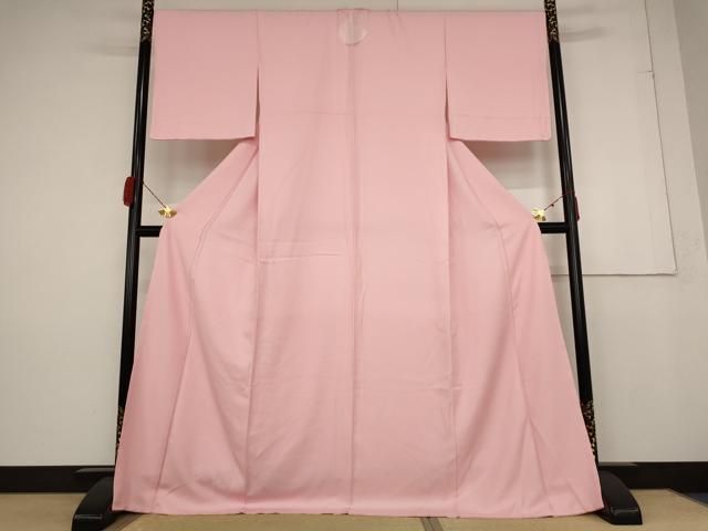 平和屋着物■上質な色無地　本草木染　長春色　逸品　未使用　DAAI4090yyy 平和屋着物□上質な色無地 黄金色 笹竹地紋 さが美扱い 正絹 逸品