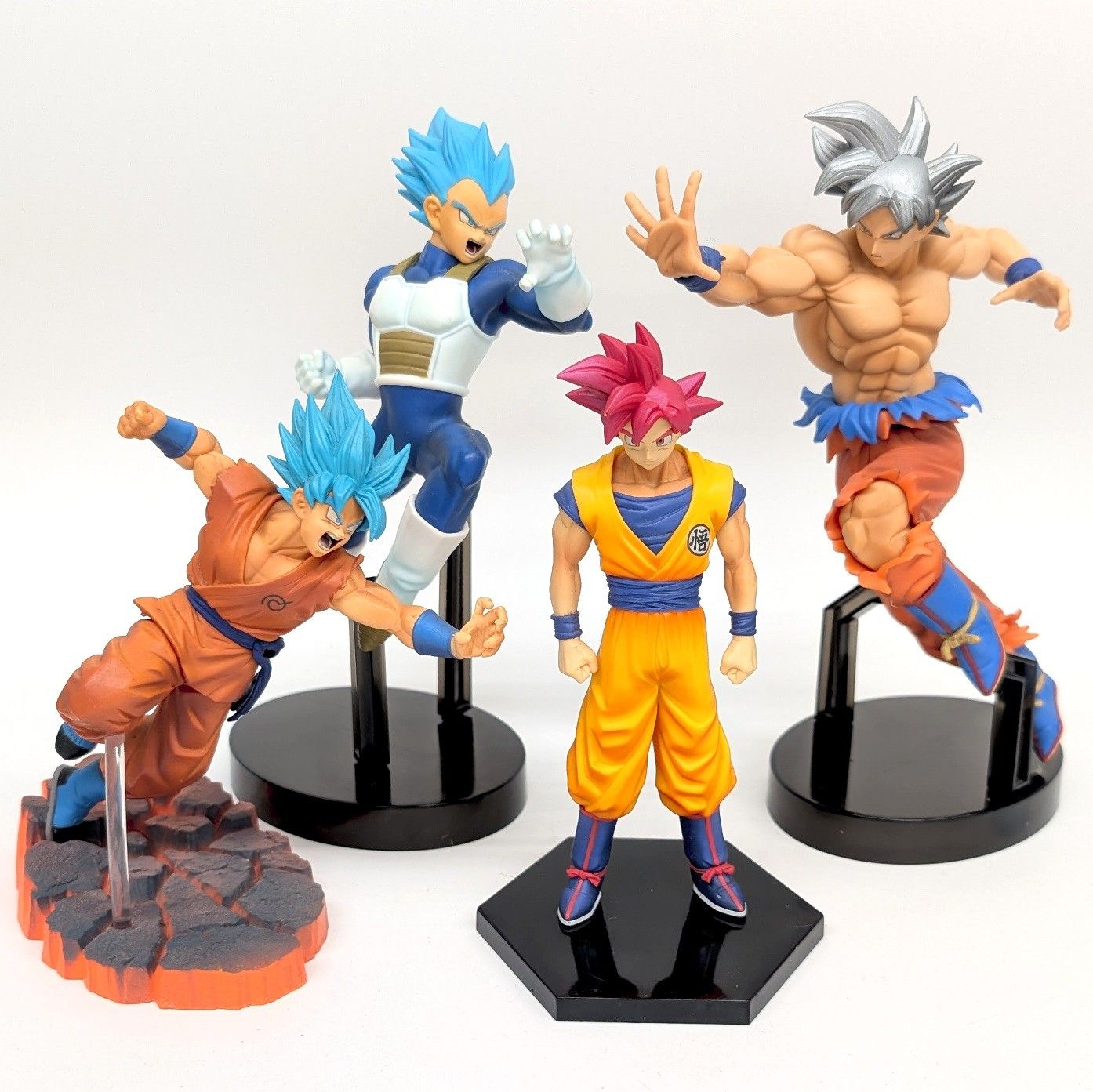 ドラゴンボール フィギュア 4体 まとめ売り 孫悟空 ベジータ