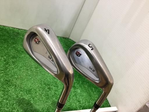 中古】 ウィルソン Wilson staff Tab III 10S アイアンセット IR